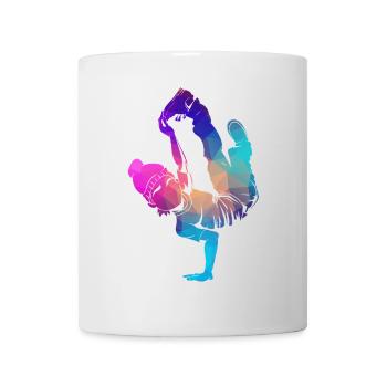 Dancing, Dancers, Breakdancing, Gymnastics - Mug - white - Front