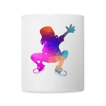 Breakdance Danse Breakdancer Garçons Breakdancer - Mug blanc - blanc - Devant