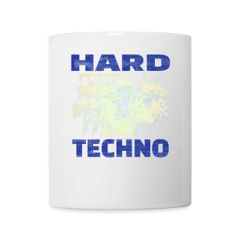Techno House Party EDM Festival Goa Electro Rave - Tasse - Weiß - Vorne