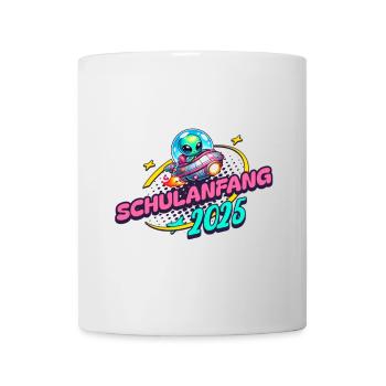 Schulanfang 2025 Erstklässler Schule Kind - Tasse - Weiß - Vorne