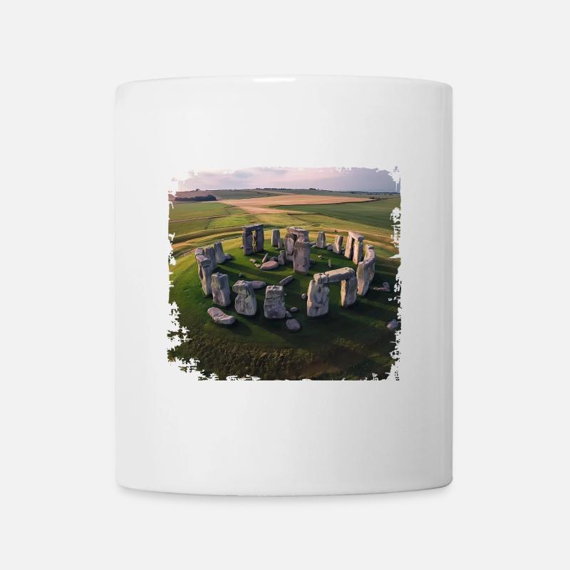 Stonehenge - Tasse - Weiß