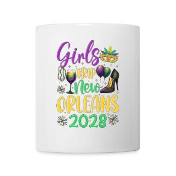Girls Trip New Orleans 2028 - Tasse - Weiß - Vorne