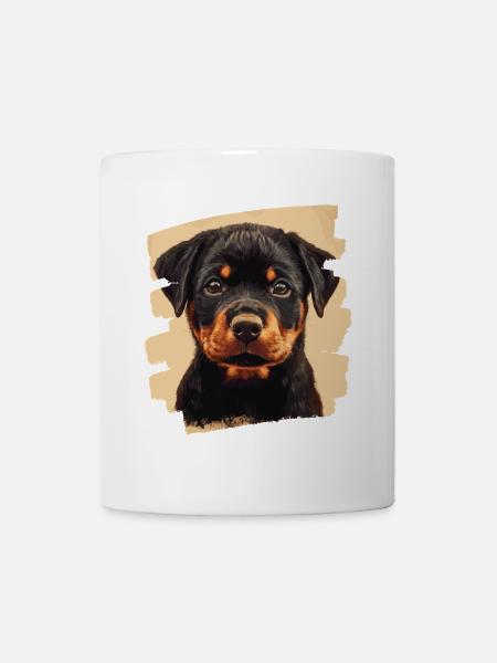 Rottweiler - Tasse - Weiß