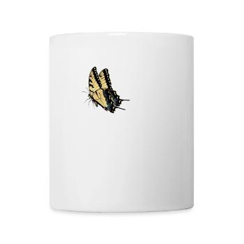 Les machaons tigrés sont les meilleurs pour les filles - Mug blanc - blanc - Devant