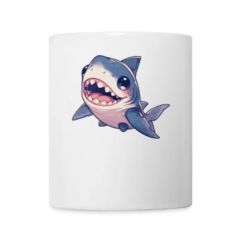 Haie Hai - Tasse - Weiß - Vorne