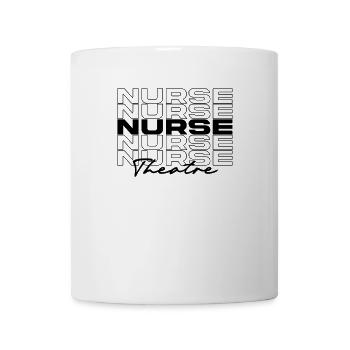 Theater Krankenschwester Krankenschwester Krankenschwestern Stilvoll - Tasse - Weiß - Vorne