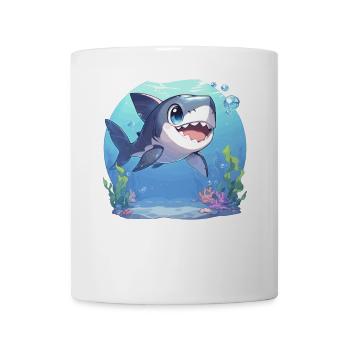 Haie Hai - Tasse - Weiß - Vorne