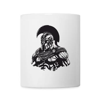 Spartan Gym Gladiateur Muscles Musculation - Mug blanc - blanc - Devant