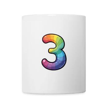 Trois années au cours desquelles nous sommes formidables 3. - Mug blanc - blanc - Devant