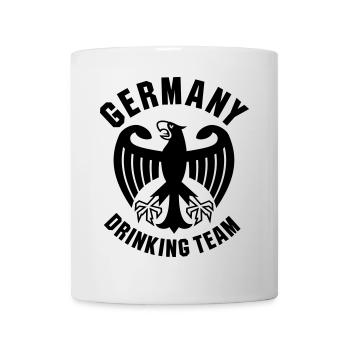 Germany Drinking Team - Tasse - Weiß - Vorne