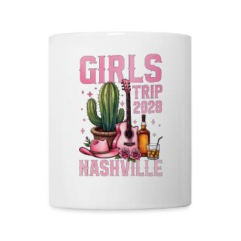 Girls Trip Nashville 2028 - Tasse - Weiß - Vorne