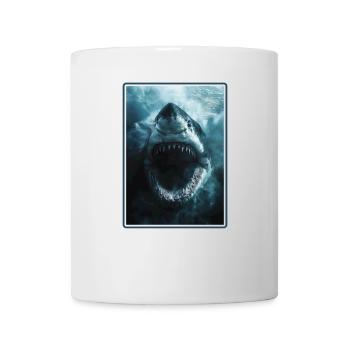 Haie Hai - Tasse - Weiß - Vorne