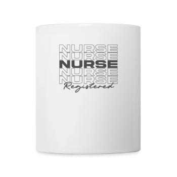 Infirmière autorisée Infirmières médicales élégantes - Mug blanc - blanc - Devant