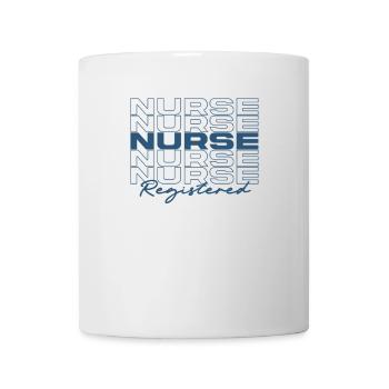 Infirmière autorisée Infirmières médicales élégantes - Mug blanc - blanc - Devant