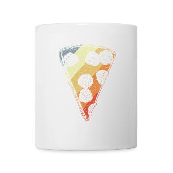 Retro Pizza - Mug - white - Front