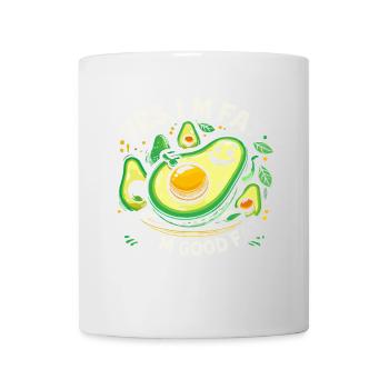 Ja, ich bin fett, aber ich bin gut fett - Tasse - Weiß - Vorne