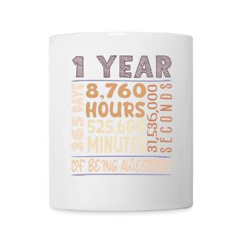 Birthday outfit for 1 year old! 1st Birthday - Mug - white - Front
