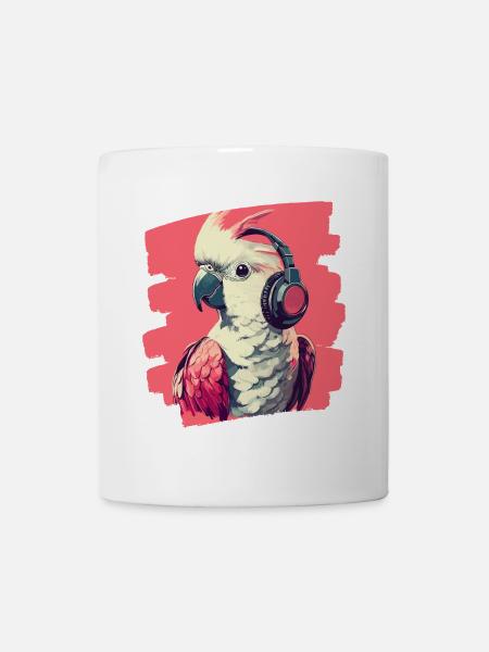 Kakadu - Tasse - Weiß