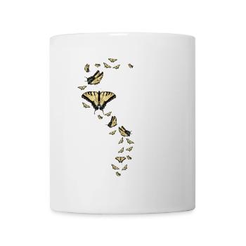 Le machaon tigré est le meilleur ami d’un ami - Mug blanc - blanc - Devant