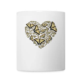 Le machaon tigré est le meilleur ami d’un ami - Mug blanc - blanc - Devant