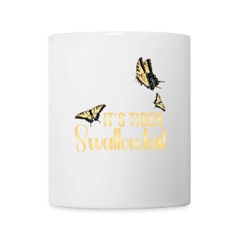 Abrufen Sie Alles, Was Es Tiger Swallowtail - Tasse - Weiß - Vorne