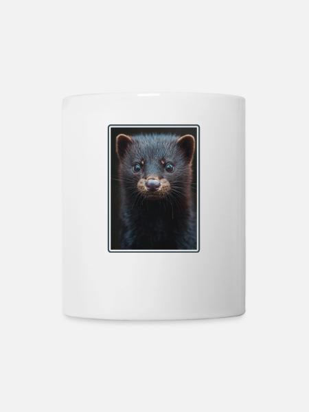 Nerze Nerz - Tasse - Weiß