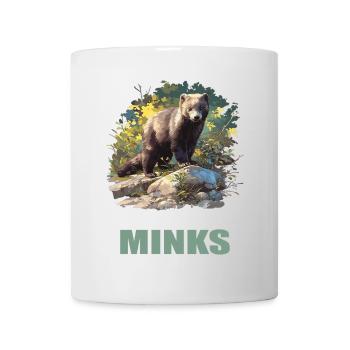 Vison Vison - Mug blanc - blanc - Devant