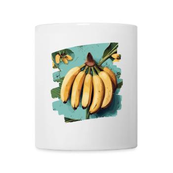 Banane - Tasse - Weiß - Vorne