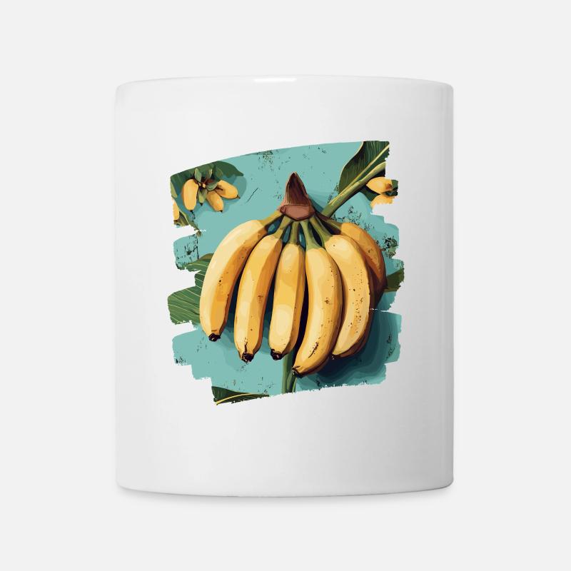 Banane - Tasse - Weiß