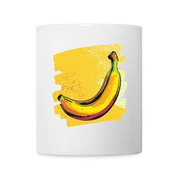 Banane - Tasse - Weiß - Vorne