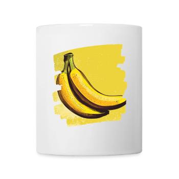 Banane - Tasse - Weiß - Vorne