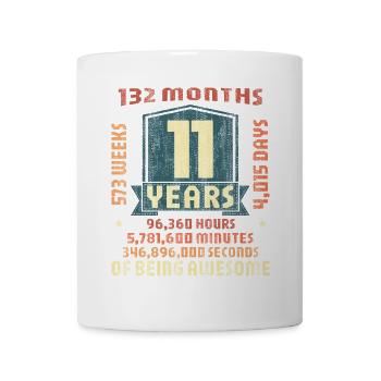 11 years old! Birthday Gift 11th Birthday - Mug - white - Front