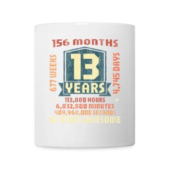 13 years old! Birthday Gift 13th Birthday - Mug - white - Front