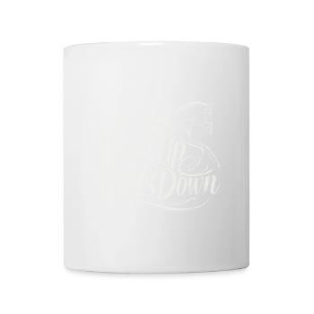 Kopf hoch und Fersen runter - Tasse - Weiß - Vorne