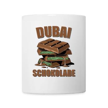 Dubai Schokolade - Tasse - Weiß - Vorne