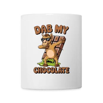 Dubai Dab my Chocolate - Tasse - Weiß - Vorne