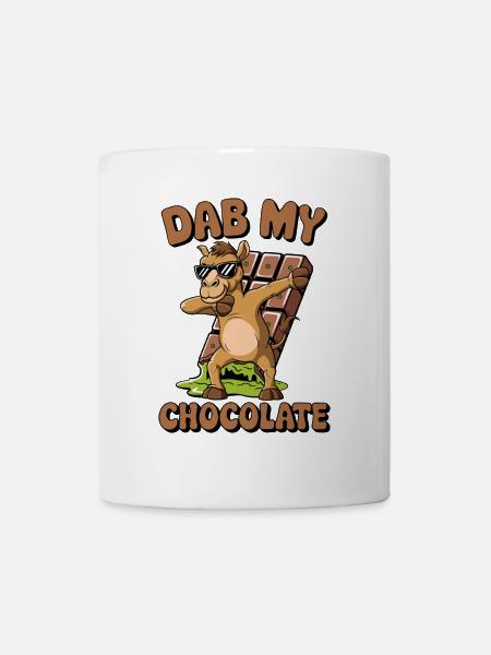 Dubai Dab my Chocolate - Tasse - Weiß