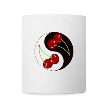 Rockabilly Cherry Cherries Fruit Asia - Mug - white - Front