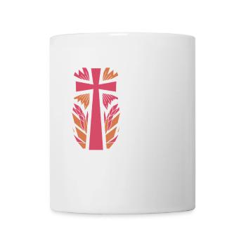Faire justice, amour, miséricorde, marcher humblement Bible Michée 6:8 - Mug blanc - blanc - Devant