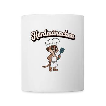 Herdmännchen Erdmännchen Wortwitz Koch - Mug - white - Front