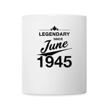 80th Birthday Legendary since June 1945 Volume 45 - Mug - white - Front