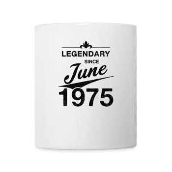 50th Birthday Legendary since June 1975 Volume 75 - Mug - white - Front