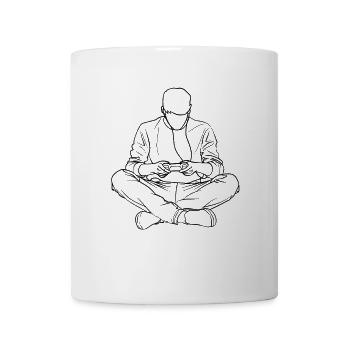 Garçon de jeu dessin - Mug blanc - blanc - Devant
