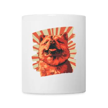 Chow Chow - Mug blanc - blanc - Devant