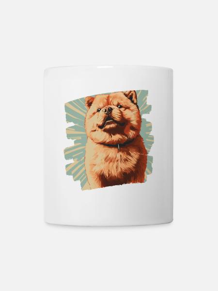 Chow Chow - Mug blanc - blanc