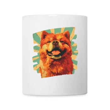 Chow Chow - Tasse - Weiß - Vorne
