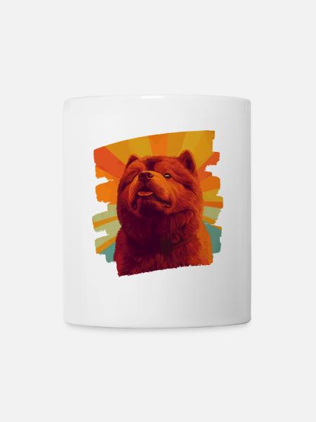 Chow Chow - Mug blanc - blanc