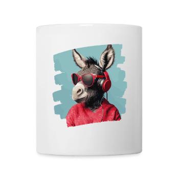 Esel - Tasse - Weiß - Vorne
