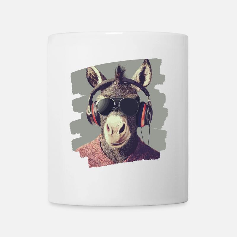 Esel - Tasse - Weiß