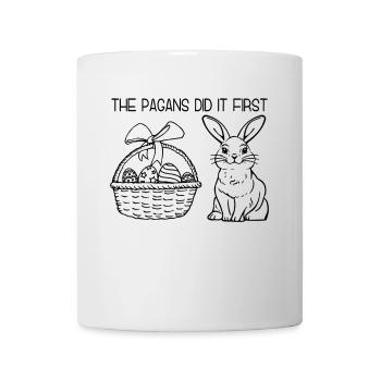 Ostara Les païens l’ont fait les premiers Hase - Mug blanc - blanc - Devant